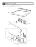 Part Location Diagram of 6871EL2003A LG PCB Assembly,Display