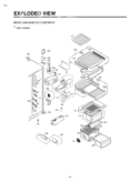 REFRIGERATOR COMPARTMENT Diagram and Parts List for LSC21943ST GR-L227SSPH LG Refrigerator