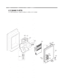 ICE BANK PARTS Diagram and Parts List for LFX25971ST LFX25971ST /01 LG Refrigerator
