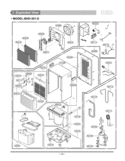 Part Location Diagram of TBZ31986001 LG Compressor Set,China