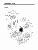 MACHINE COMPARTMENT   EXPLODED VIEW Diagram and Parts List for LSC27970ST  LG Refrigerator