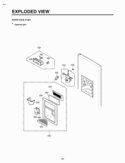 Part Location Diagram of 3550JA0116B LG Cover,Dispenser