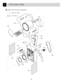 Part Location Diagram of 4432EL1003A LG Lifter