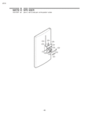 Part Location Diagram of 4970JJ3004A LG Spring