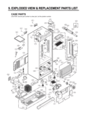 Part Location Diagram of ADJ36762901 LG Duct Assembly,Connector