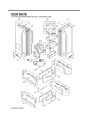 Part Location Diagram of MCD42674301 LG Connector,Rail