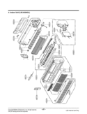 Air Conditioner Exploded View 1 Diagram and Parts List for LMN2430H2L  LG Air Conditioner