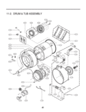 Part Location Diagram of 6322FR2046C LG Washer Thermistor
