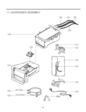 Part Location Diagram of 3721ER1282B LG Panel Assembly,Drawer