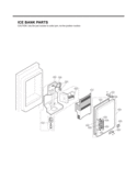 ICE BANK PARTS Diagram and Parts List for LMX25981SB LMX25981SB /01 LG Refrigerator