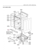 Dishwasher Exploded View 1 Diagram and Parts List for LDF7811BB  LG Dishwasher