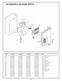Part Location Diagram of 4970JA3045A LG Spring