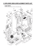Part Location Diagram of AEH33724108 LG Hinge Assembly,Center