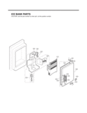 ICE BANK PARTS Diagram and Parts List for LFX25971SW LFX25971SW /02 LG Refrigerator