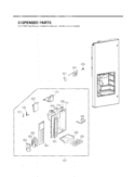 DISPENSER PARTS Diagram and Parts List for LMX25981ST LMX25981ST /01 LG Refrigerator