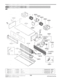 THERMISTOR Diagram and Parts List for ARNU093BHA2 ANWALUS LG Air Conditioner