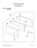 Part Location Diagram of 4890W1A044C LG Window,Glass
