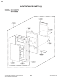 Part Location Diagram of ACM33398002 LG CONTROLLER ASSEMBLY,KEYP