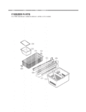 FREEZER PARTS Diagram and Parts List for LMX25981ST GR-L25AUSJH LG Refrigerator
