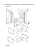 DOOR PARTS Diagram and Parts List for LMX25981ST GR-L25AUSJH LG Refrigerator