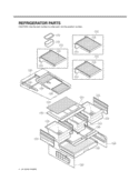 REFRIGERATOR PARTS Diagram and Parts List for LFX21971ST AST3GSC LG Refrigerator