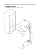 ICE & MAKER PARTS Diagram and Parts List for LFX25971SB LFX25971SB /01 LG Refrigerator
