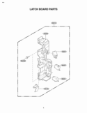 Part Location Diagram of 3500W1A011A LG HOLDER,LOCKER