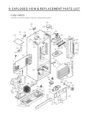 Part Location Diagram of AEH71135324 LG Hinge Assembly,Center