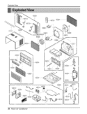 Part Location Diagram of 4998A10036A LG Shroud