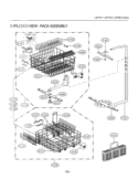 EXPLODED VIEW  PANEL ASSEMBLY  DOOR ASSEMLBY Diagram and Parts List for LDF7811ST LDF7811ST /01 LG Dishwasher