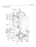 EXPLODED VIEW  TUB ASSEMBLY Diagram and Parts List for LDF8812ST LDF8812ST /01 LG Dishwasher