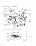 EXPLODED VIEW  BASE ASSEMBLY Diagram and Parts List for LDF9810ST LDF9810ST /01 LG Dishwasher