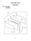 Part Location Diagram of 3651W1A009A LG Handle Assembly