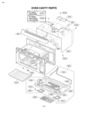 Part Location Diagram of 3530W0A028B LG Grille,Vent