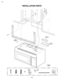 Part Location Diagram of 3300W0A030C LG Plate,Mount
