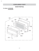 Part Location Diagram of 4760W1A016A LG Baffle