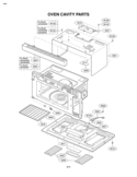 Part Location Diagram of 3531W1A020C LG GRILLE ASSEMBLY