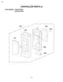CONTROLLER PARTS I Diagram and Parts List for LMV2073BB  LG Microwave