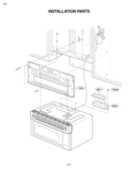 Part Location Diagram of 3301W1A023A LG Plate Assembly