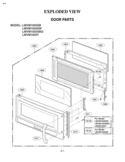 Part Location Diagram of 3651W1A009D LG Handle Assembly