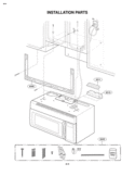 INSTALLATION PARTS Diagram and Parts List for LMVM1935SW LMVM1935SW/01 LG Microwave