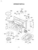 Part Location Diagram of 3301W1A045B LG Plate Assembly
