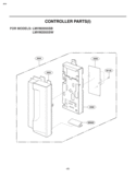Part Location Diagram of 3720W0C303A LG Panel,Control