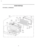 Part Location Diagram of 3651W1A027A LG Handle Assembly