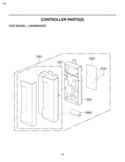 CONTROLLER PARTSII Diagram and Parts List for LMVM2055ST  LG Microwave