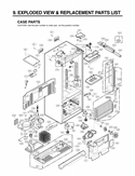 Part Location Diagram of 3806JA2146A LG Decor Assembly,Case