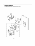 Part Location Diagram of 5020JA2040F LG Button,Lever