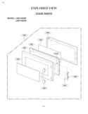 Part Location Diagram of 3720W0D298H LG Panel,Door