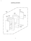 Part Location Diagram of 6871W1S106K LG PCB ASSEMBLY,SUB