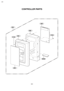 Part Location Diagram of 6871W1S106A LG PCB Assembly,Sub